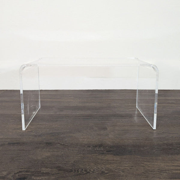 Acrylic Waterfall Coffee Table