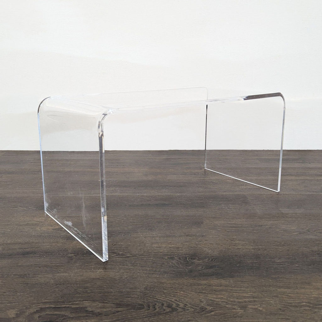 Acrylic Waterfall Coffee Table