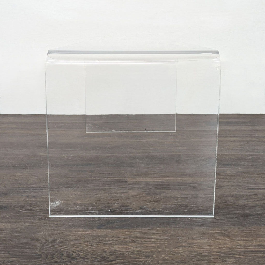 Acrylic Waterfall Coffee Table