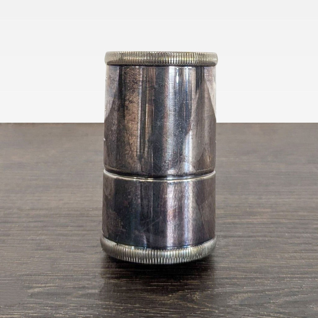 Vintage Napier Art Deco Silver-Plated Gavel Cocktail Jigger
