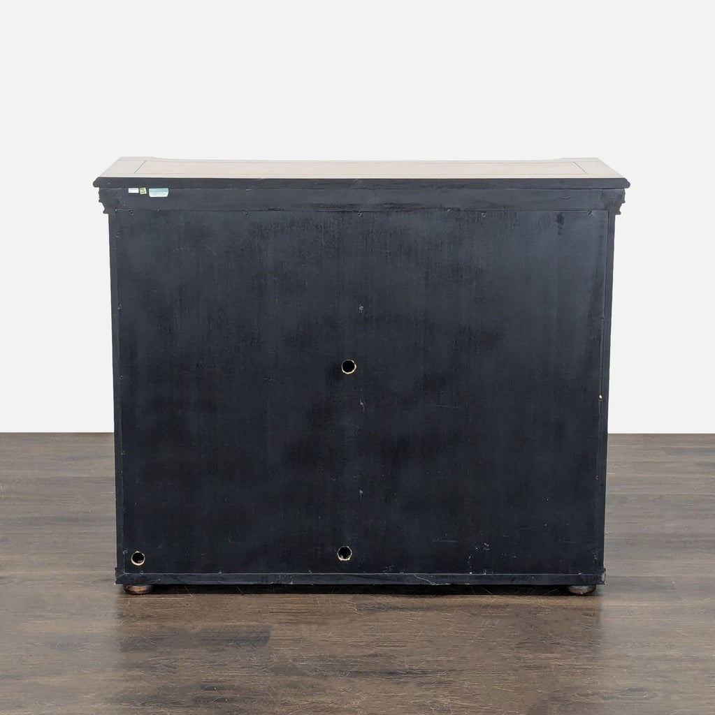 Two Door Cabinet with Metal Accents
