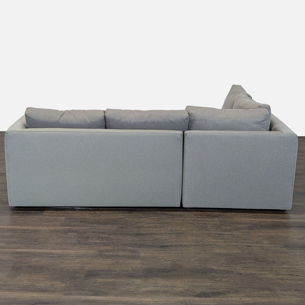 Room & Board Oxford Gray Sectional Sofa with Pull-Out Sleeper - Accepted Offer (21.98% discount)