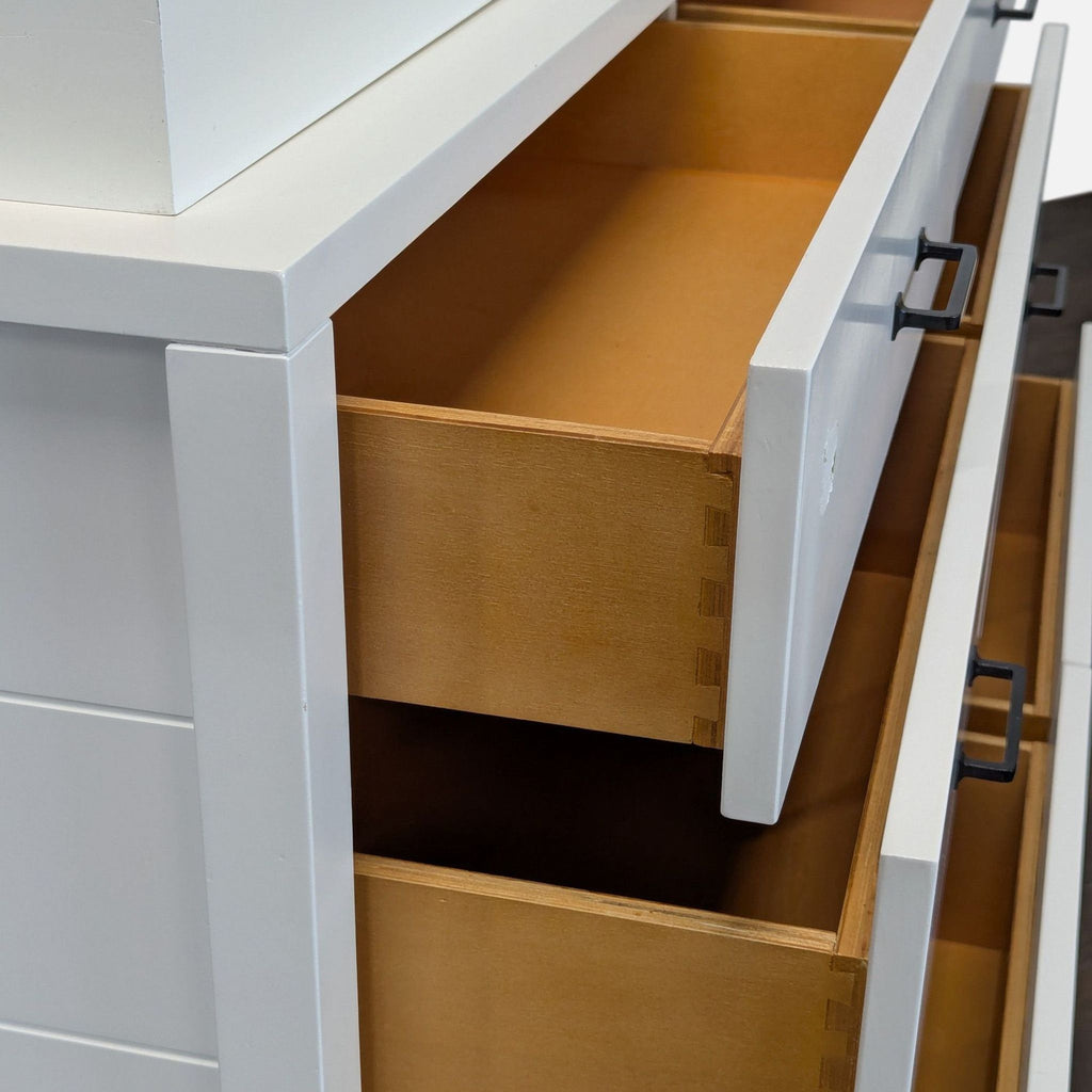 Pottery Barn Kids Camden White 6-Drawer Dresser with Changing Tray
