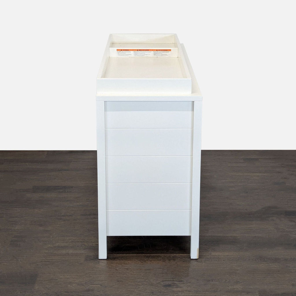 Pottery Barn Kids Camden White 6-Drawer Dresser with Changing Tray
