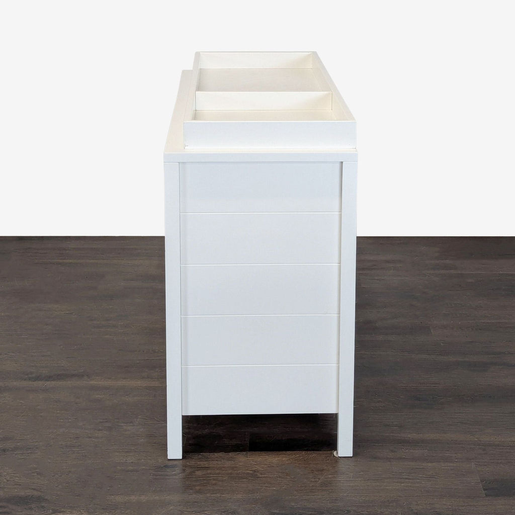 Pottery Barn Kids Camden White 6-Drawer Dresser with Changing Tray