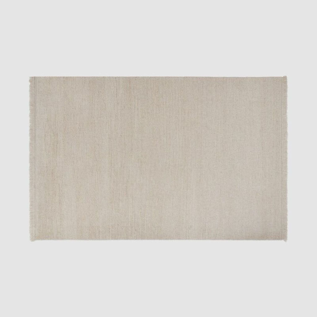 The Citizenry rug: cozy, modern, and comfortable wool with subtle fringe, perfect for any room décor.