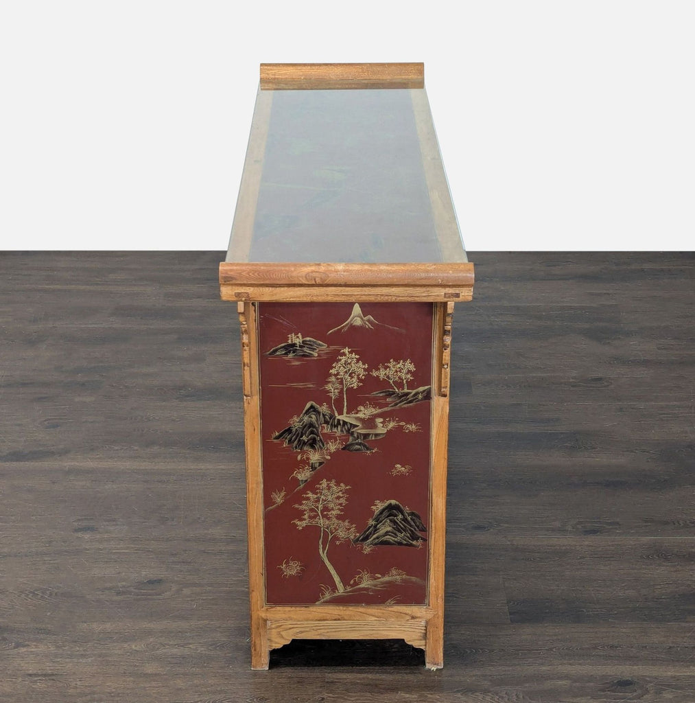 Imported from China. Antique Chinese wedding bed panels (per seller) Ca 1999