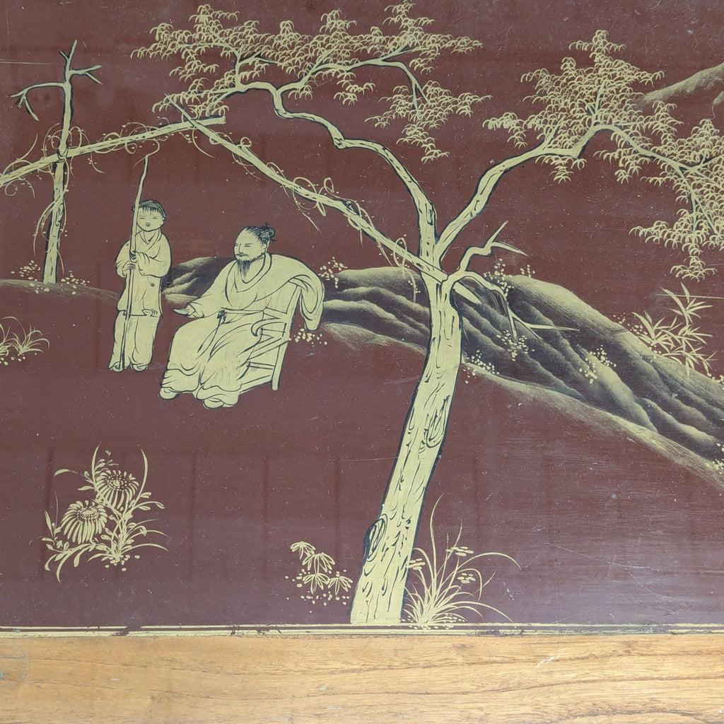 Imported from China. Antique Chinese wedding bed panels (per seller) Ca 1999