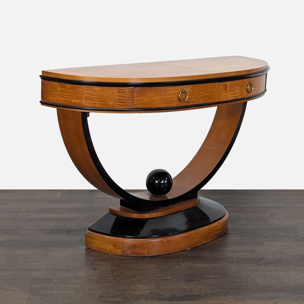 Vintage National Mt. Airy Vienna Console Table