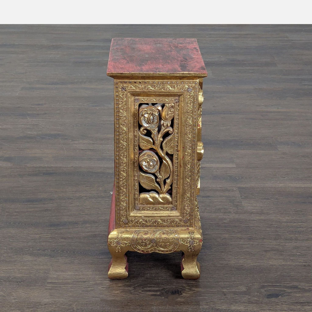 Thai Gilded Cabinet