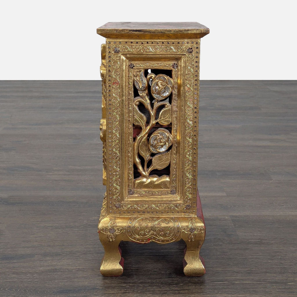 Thai Gilded Cabinet