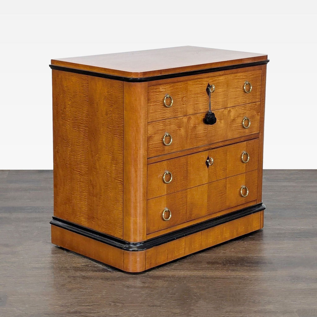 Vintage National Mt. Airy Vienna Nightstand/Chest