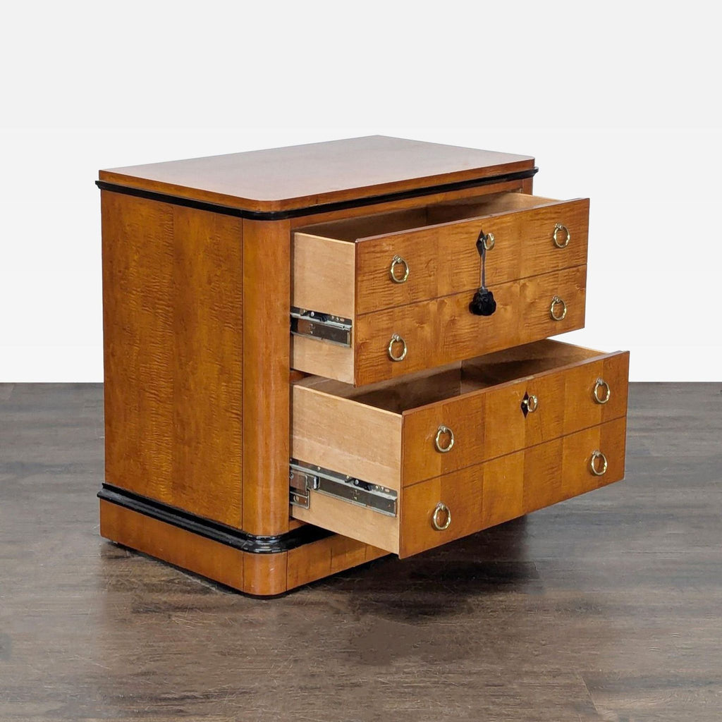 Vintage National Mt. Airy Vienna Nightstand/Chest