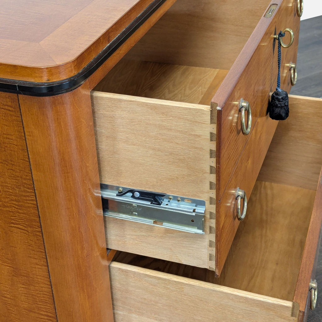 Vintage National Mt. Airy Vienna Nightstand/Chest