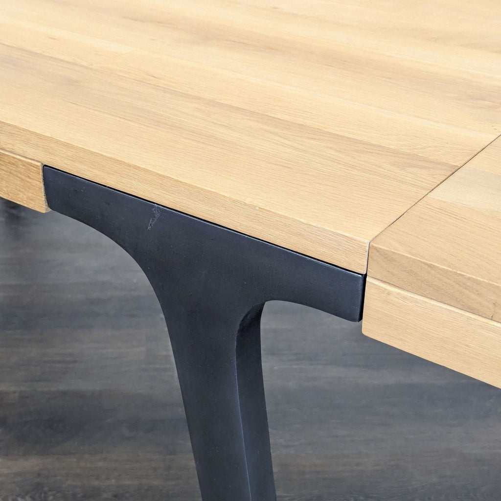 Crate & Barrel Lakin Expandable Dining Table
