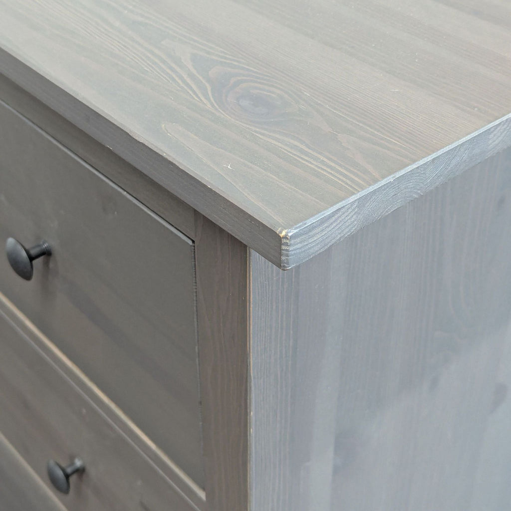 Ikea Hemnes Gray 8-Drawer Dresser – Spacious Storage Organizer