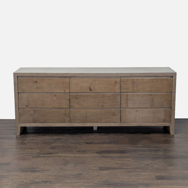 Restoration Hardware 8-Drawer Wood Dresser - Modern Storage Solution