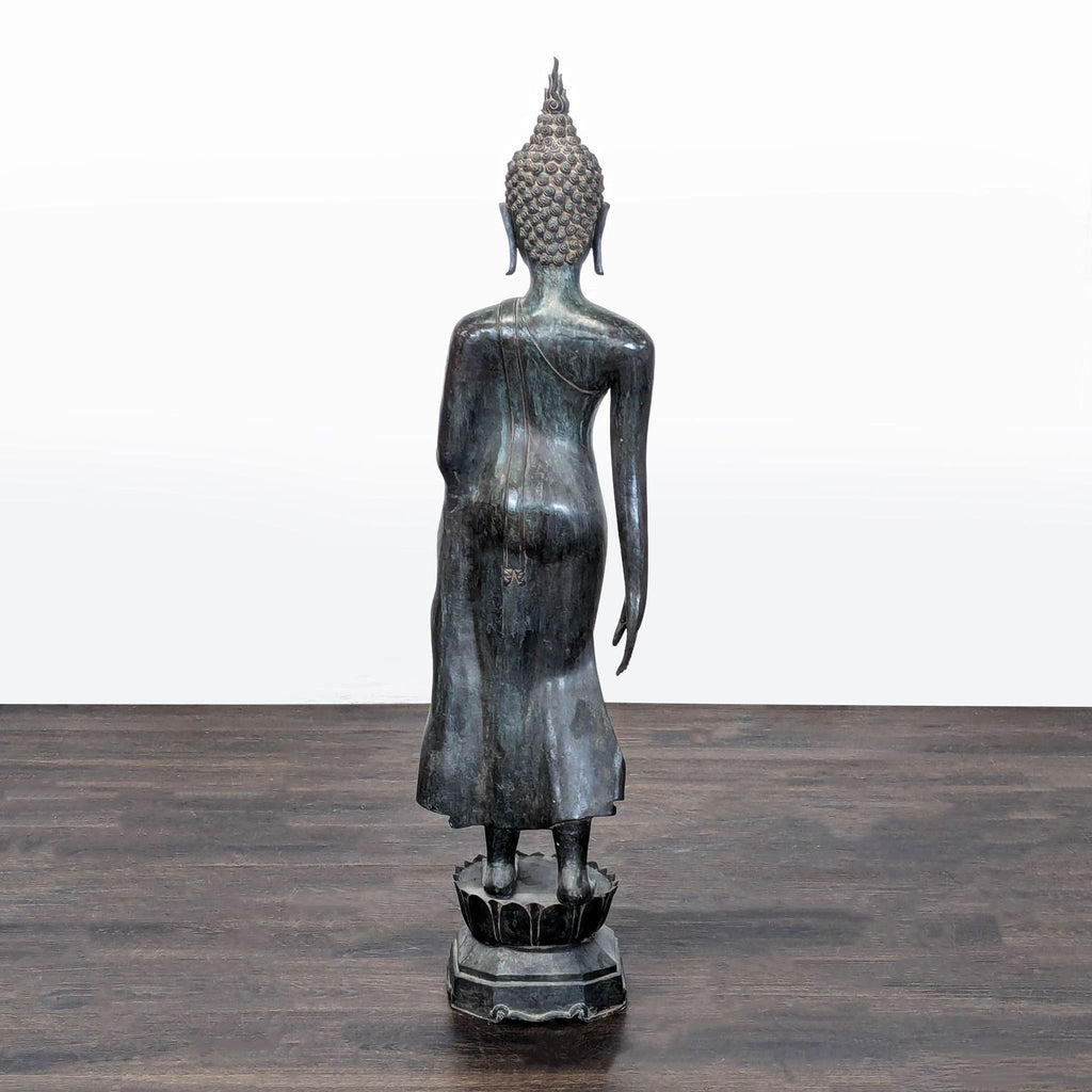Standing Buddha Abhaya Mudra, the Gesture of Fearlessness and Reassurance-c. 2005