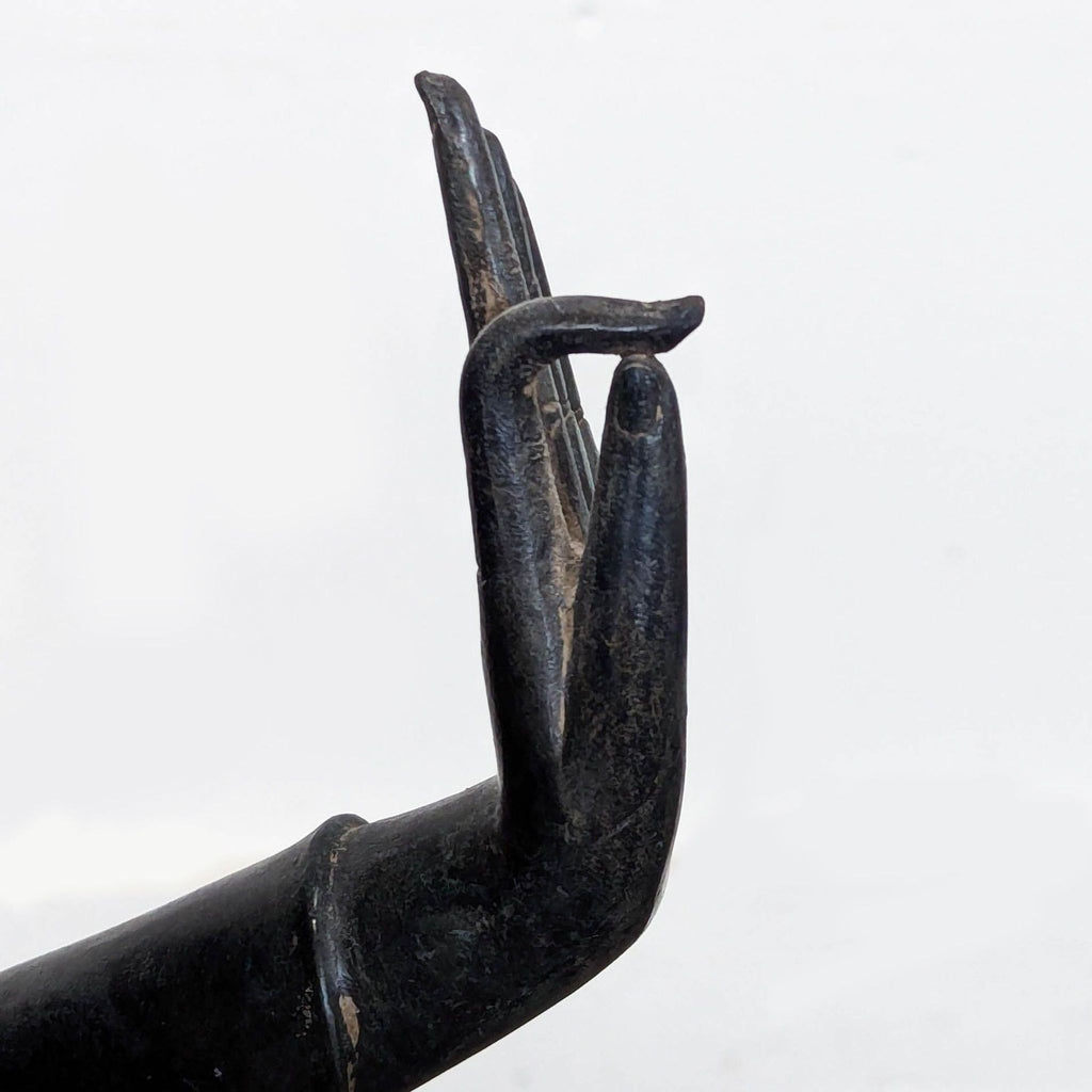 Standing Buddha Abhaya Mudra, the Gesture of Fearlessness and Reassurance-c. 2005