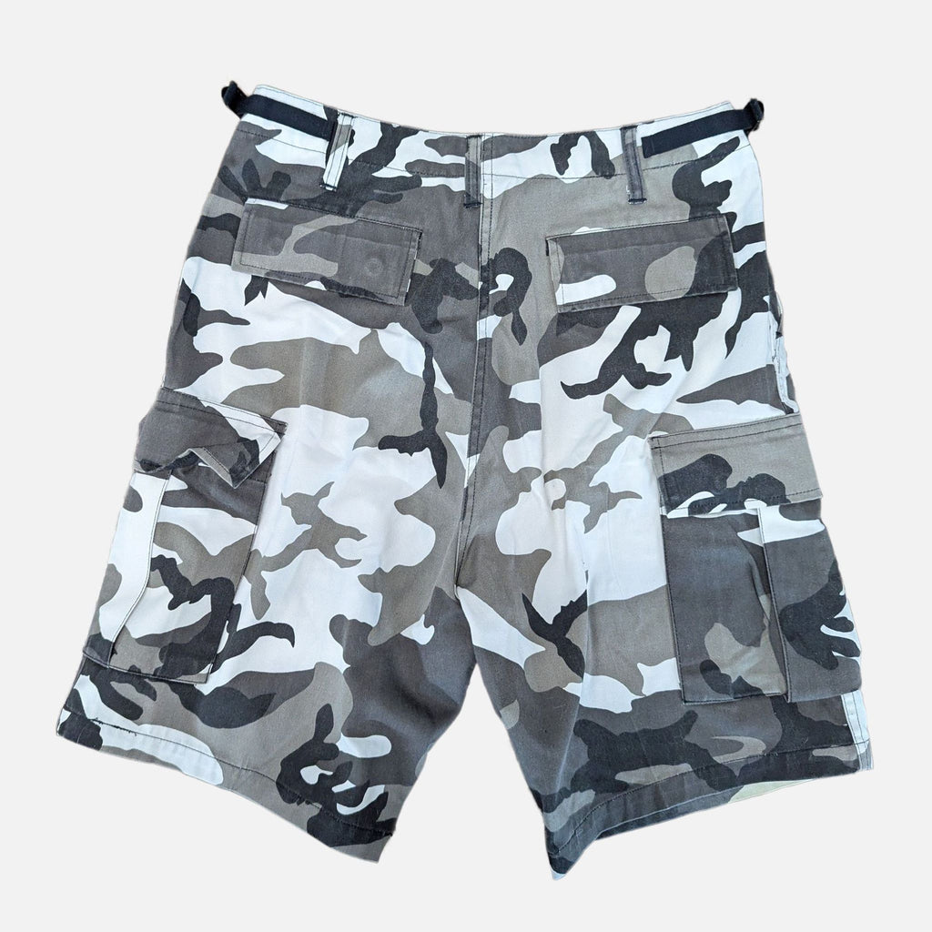 Men's Camo Cargo Shorts - Small Regular Waist 27-31 Inches
