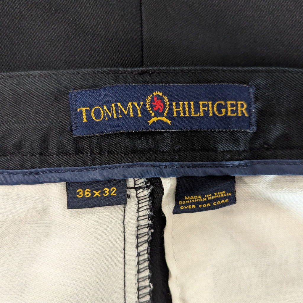 Tommy Hilfiger Men's Black Dress Pants Size 36x32