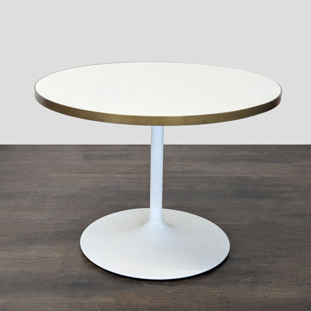 RH Baby & Child Modern White Childs Daphne Table and 2 Bailey Chairs