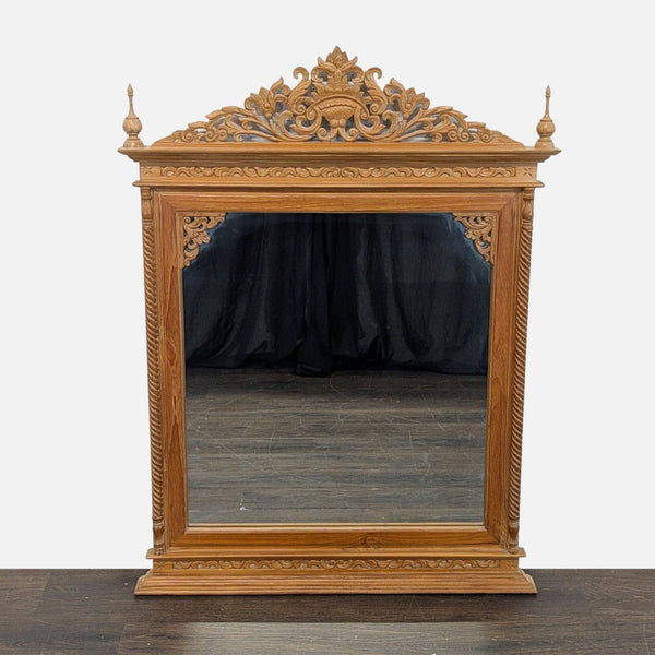 Baan Tawai Thailand Carved Mirror