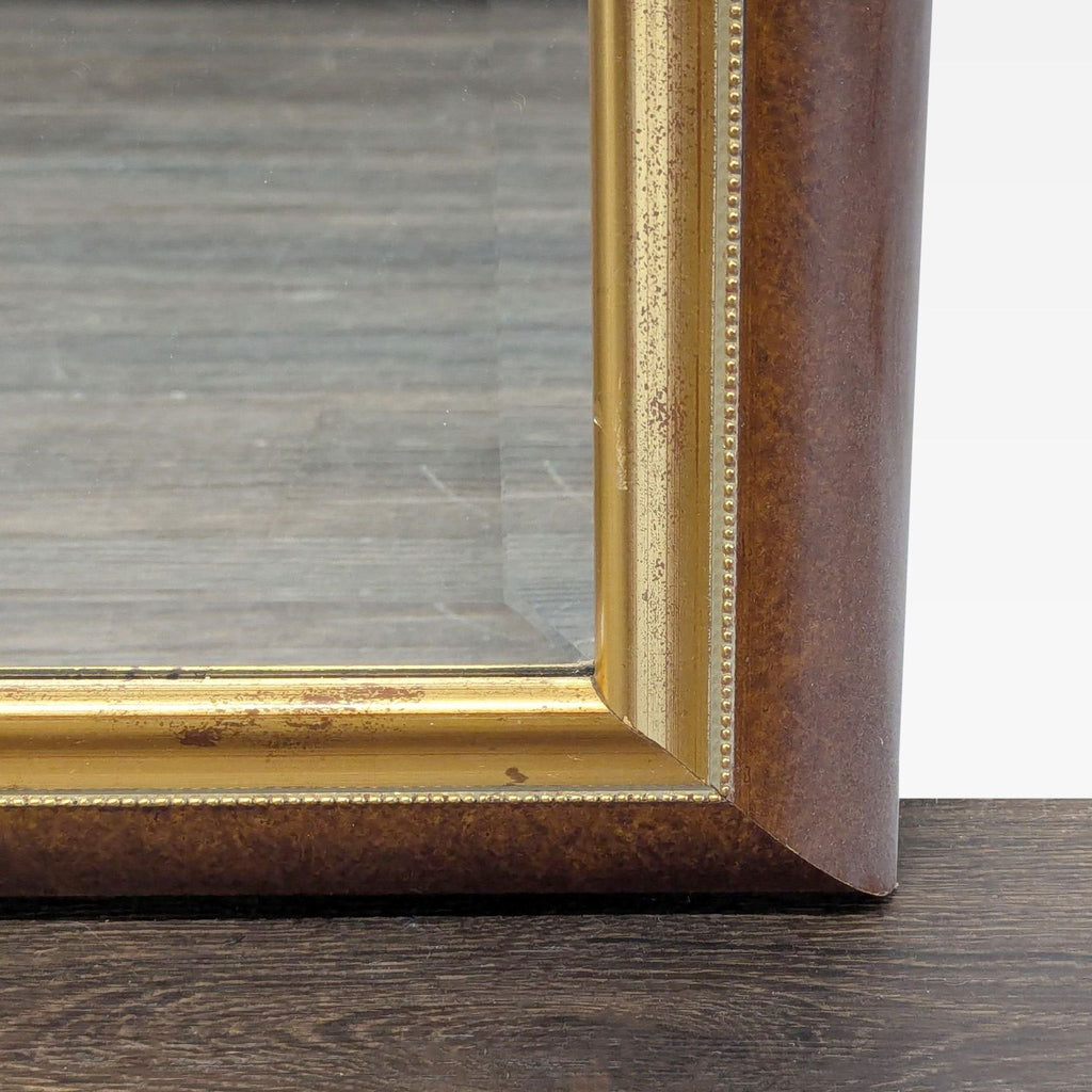 Wood Framed Wall Mirror