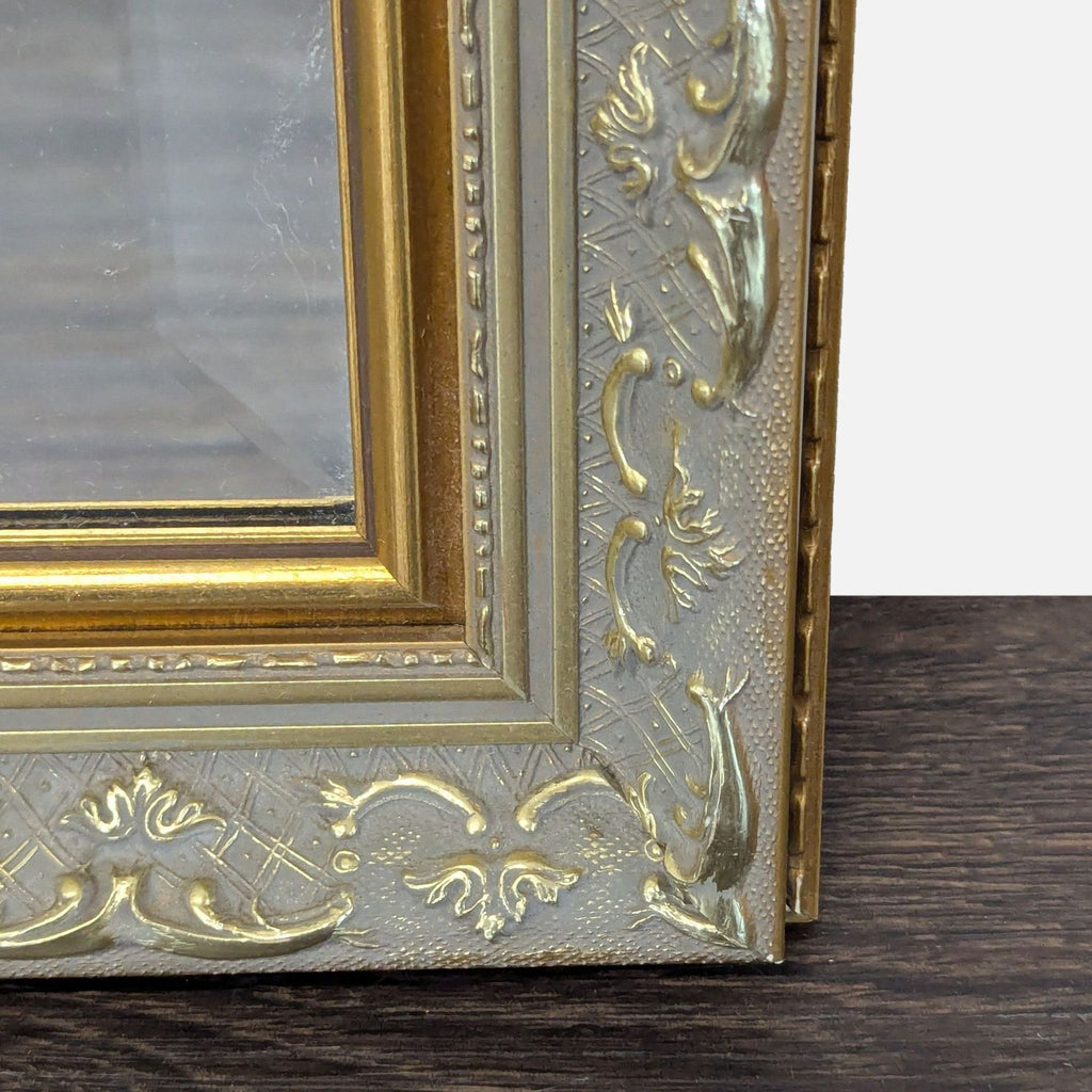 Carved Wood Frame Wall Mirror