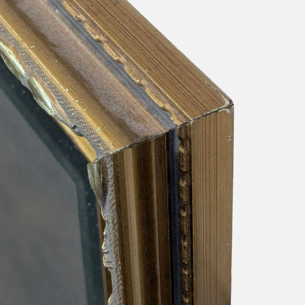 Carved Wood Frame Wall Mirror