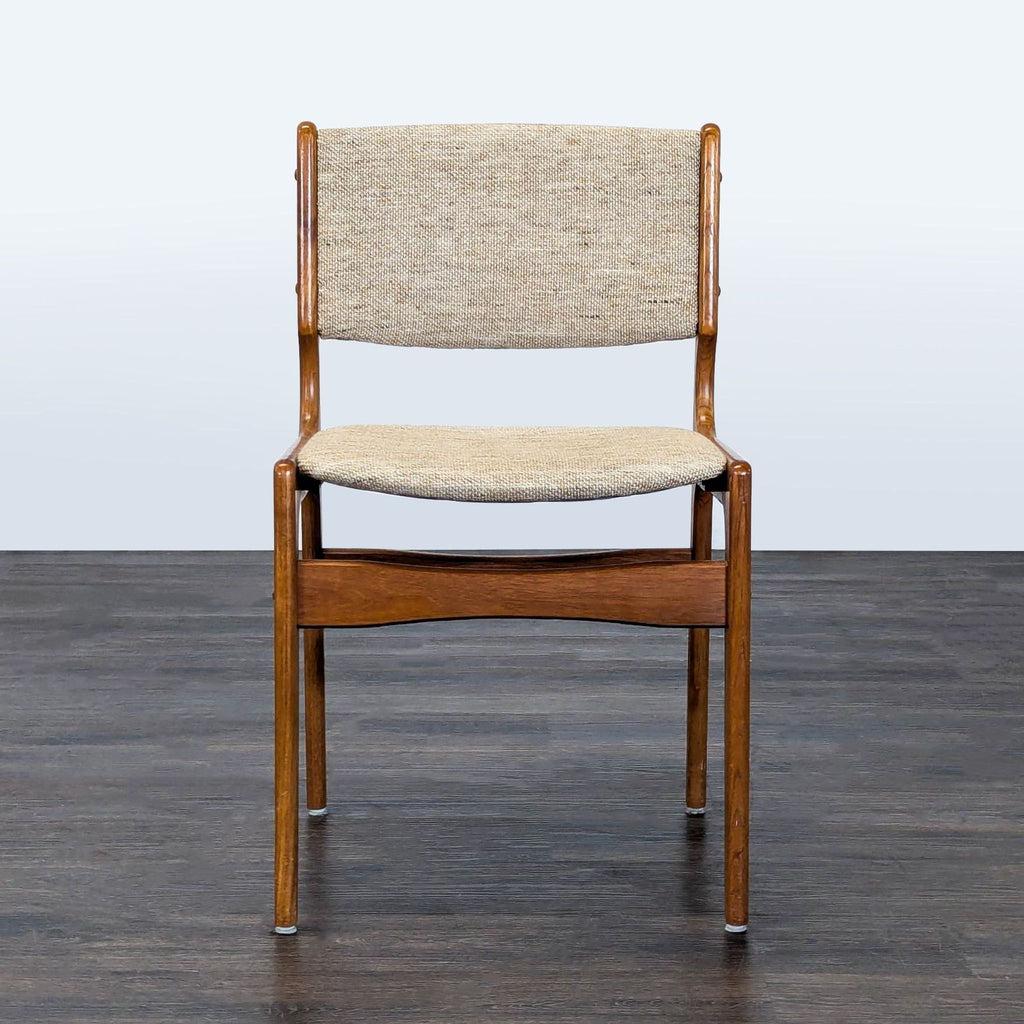 Certainly! Since you referred to “these images” but did not provide any images or the full description, I'll give three generic, distinct alt texts for a dining chair, each under 100 characters: