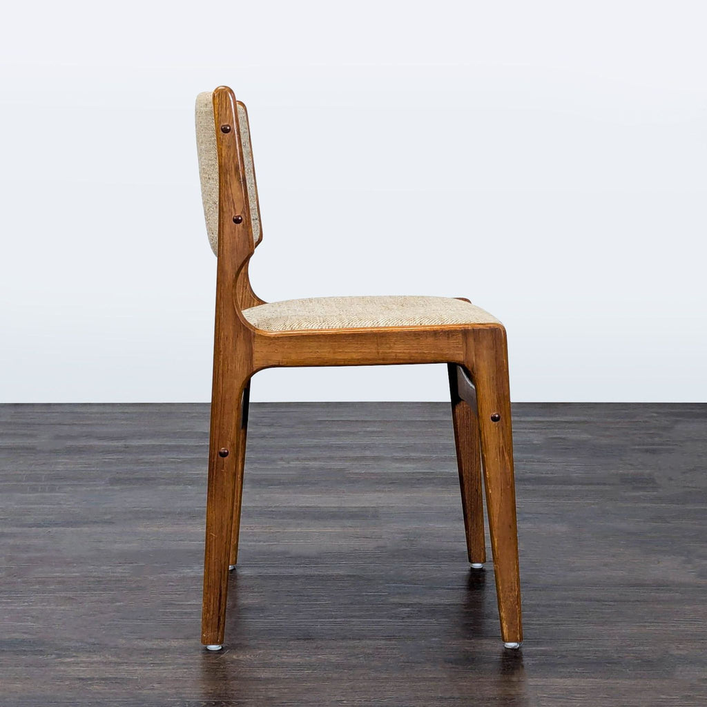 Upholstered Wood Dining Chair