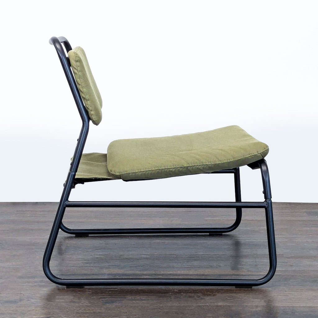2. Stylish Ikea lounge seating featuring clean lines and plush cushions, suited for relaxing in any lounge area.