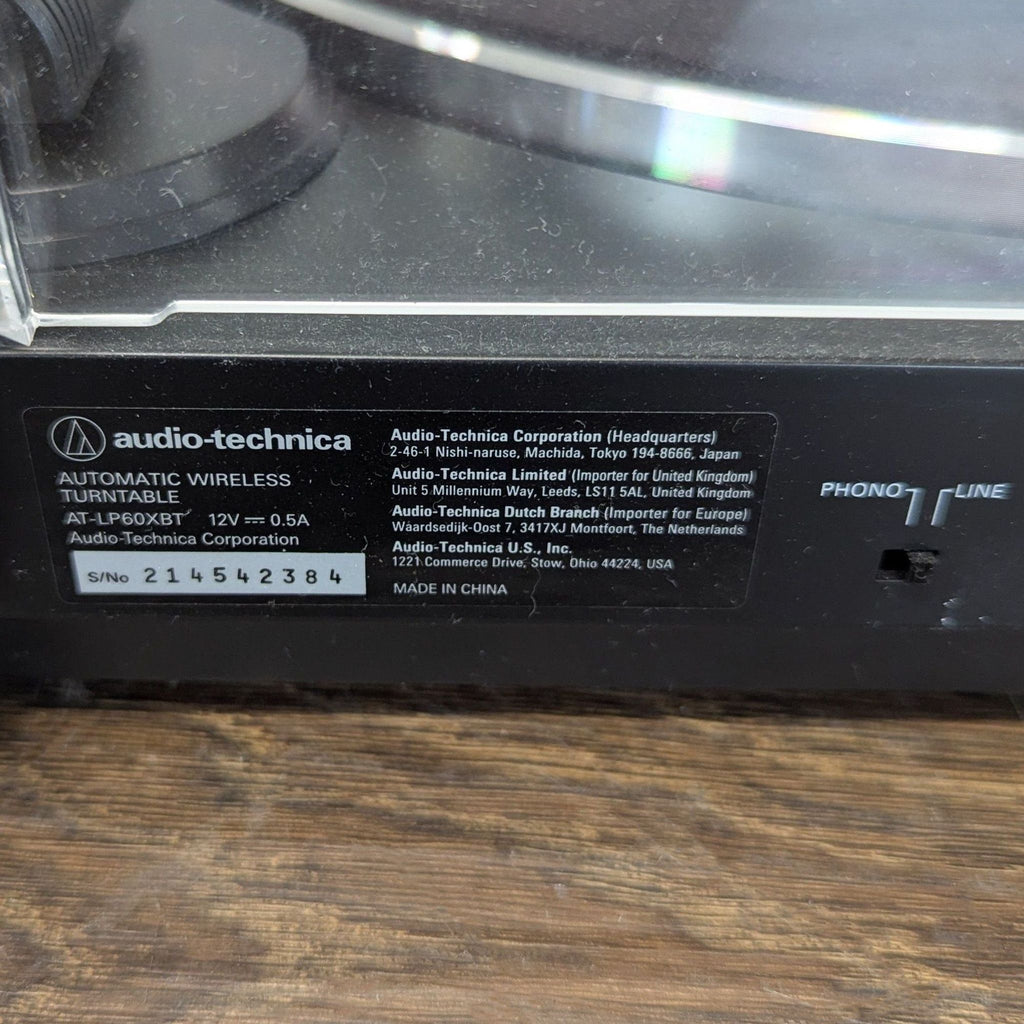 Audio-Technica AT-LP60XBT