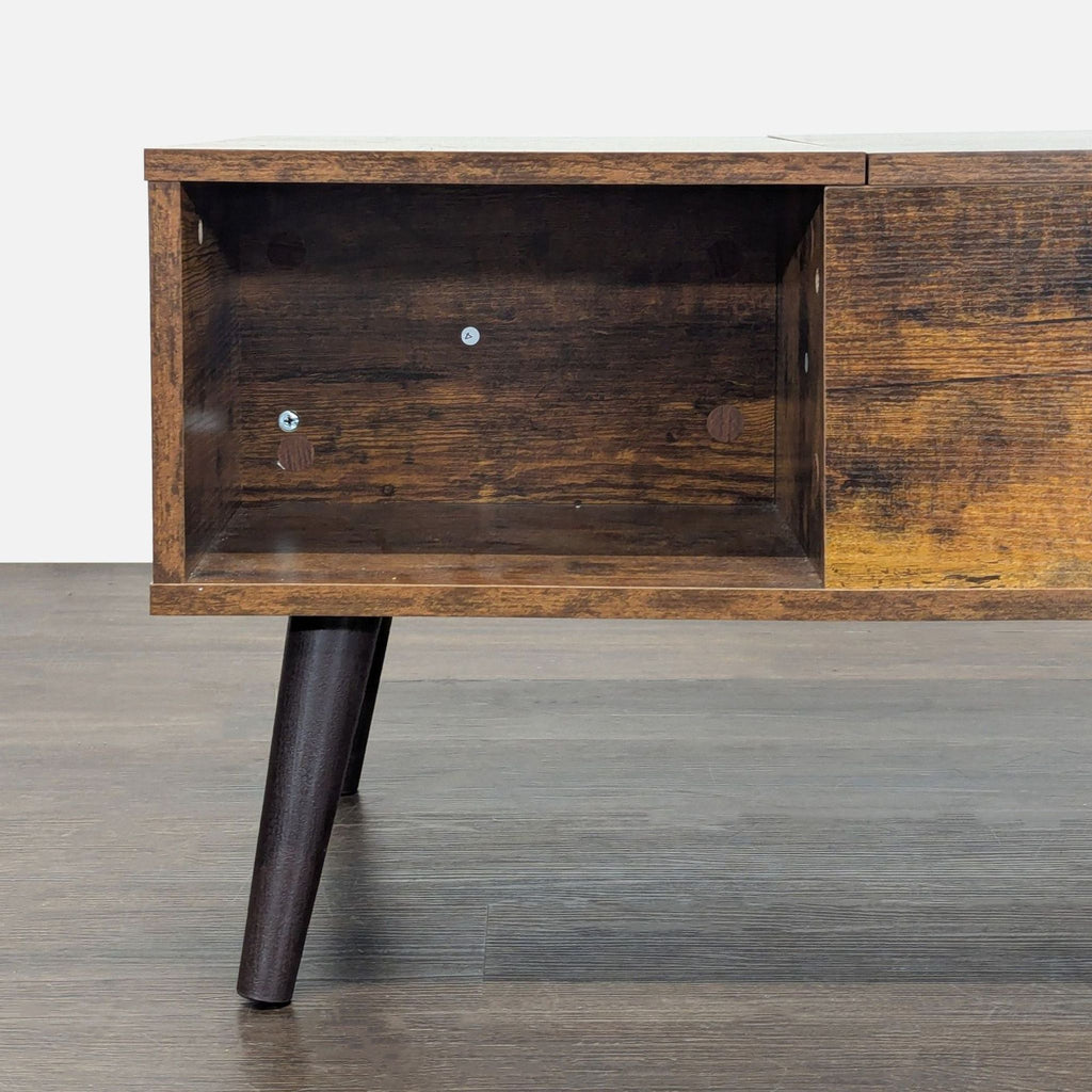 edx Adjustable Height Wooden Coffee Table