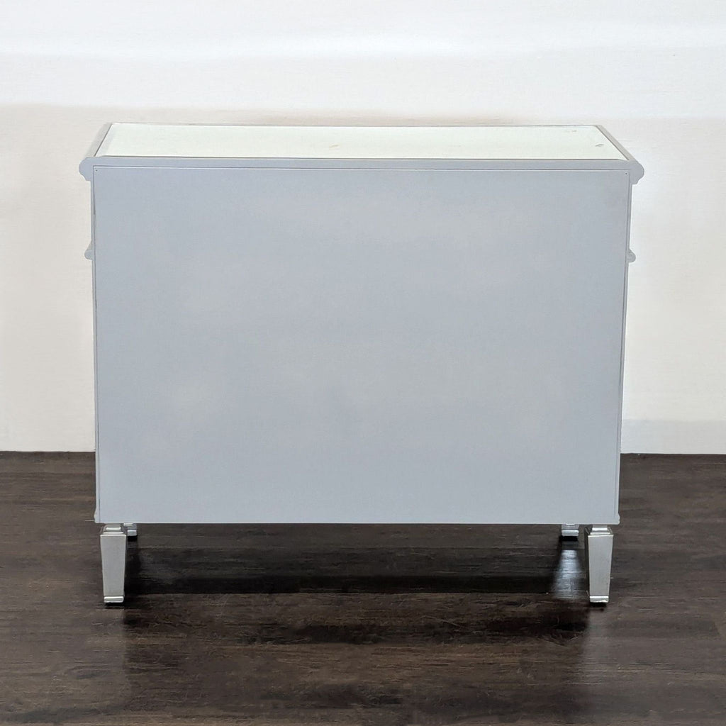 Worlds Away Three Drawer Mirrored Chest/Nightstand