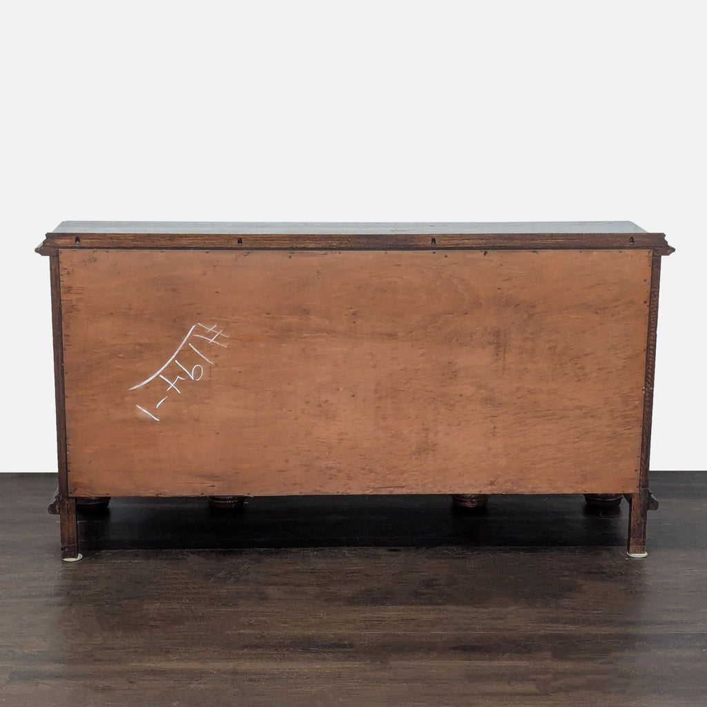 Vintage Wood Carved Sideboard