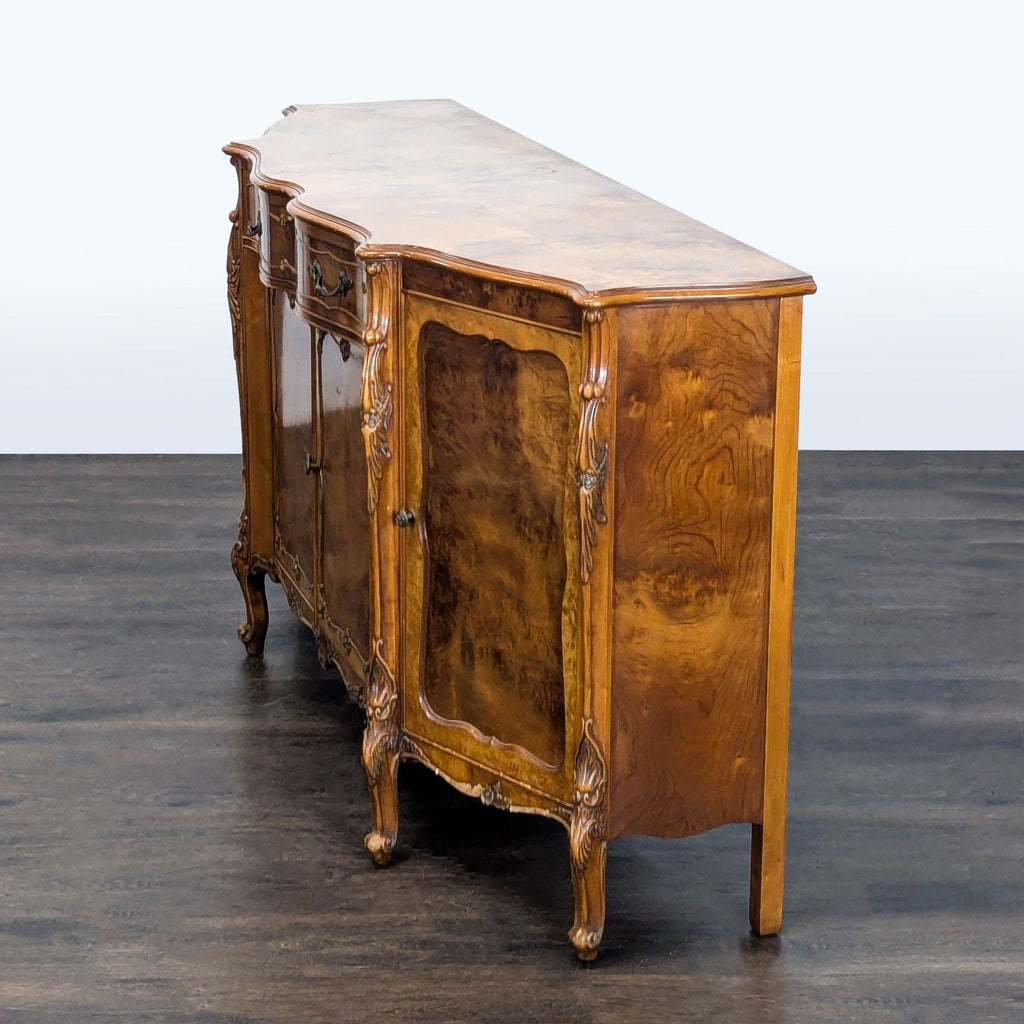 Classic French Provincial Sideboard with Storage