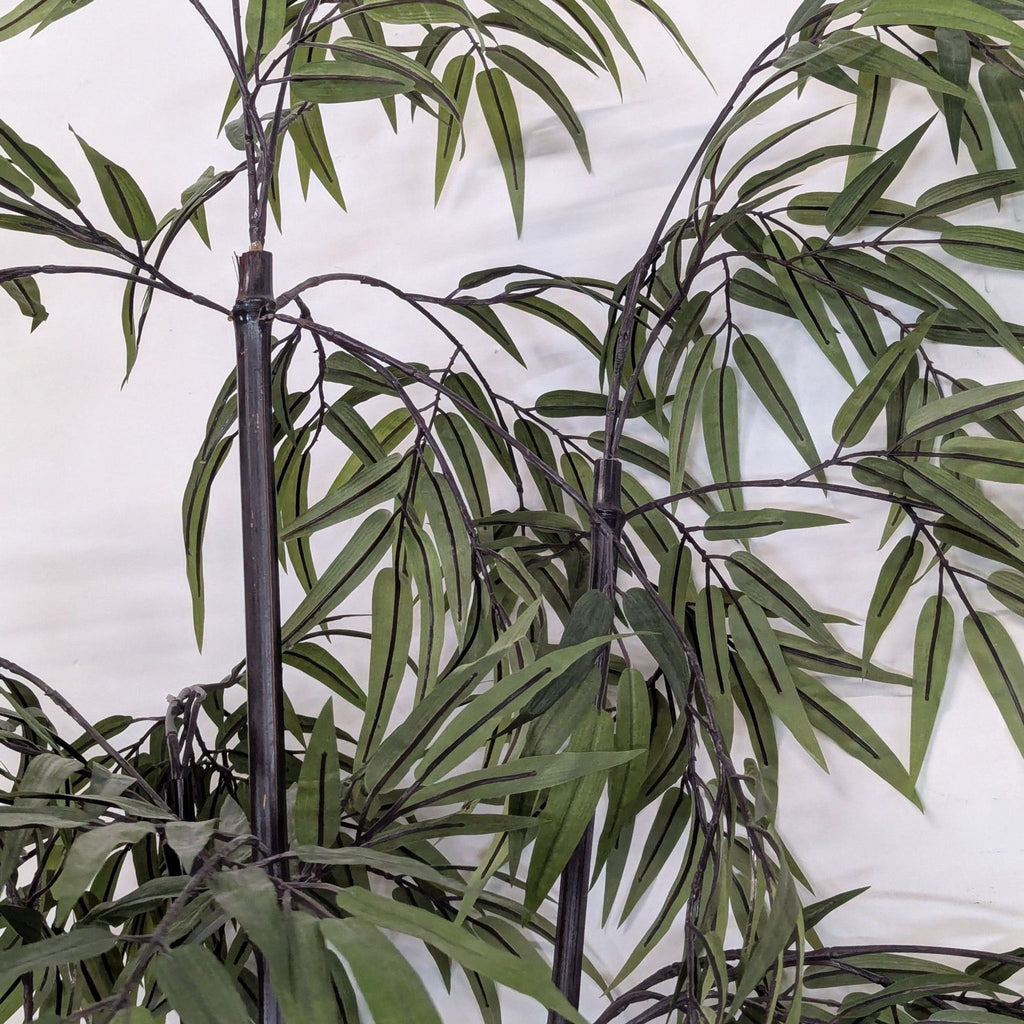 Faux Bamboo Palm in Pot