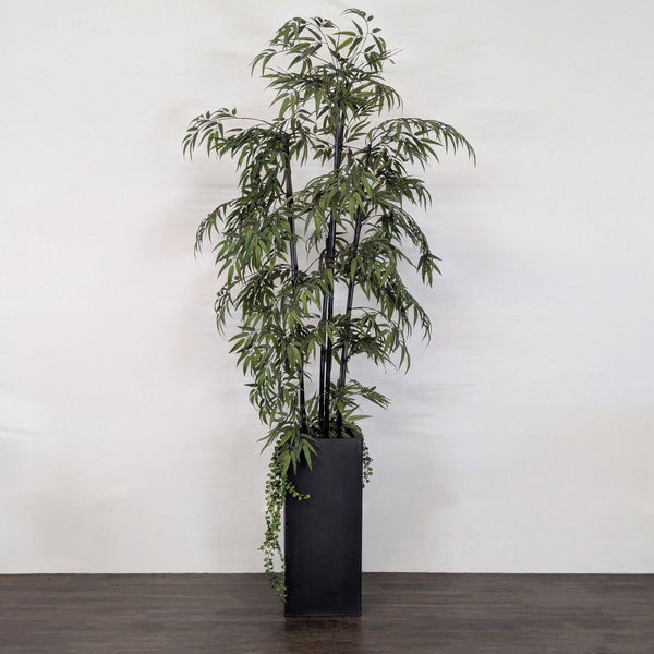 Faux Bamboo Palm in Pot