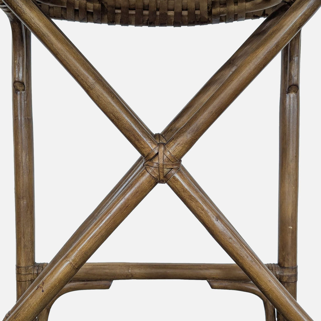 Rattan & Bamboo Bar Stool