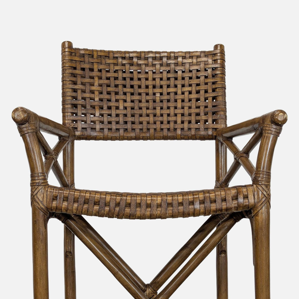 Rattan & Bamboo Bar Stool