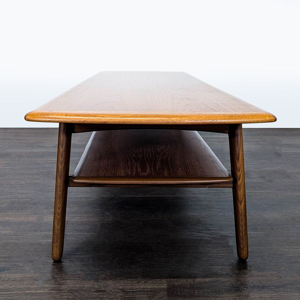 Mid-Century Coffee Table with Shelf