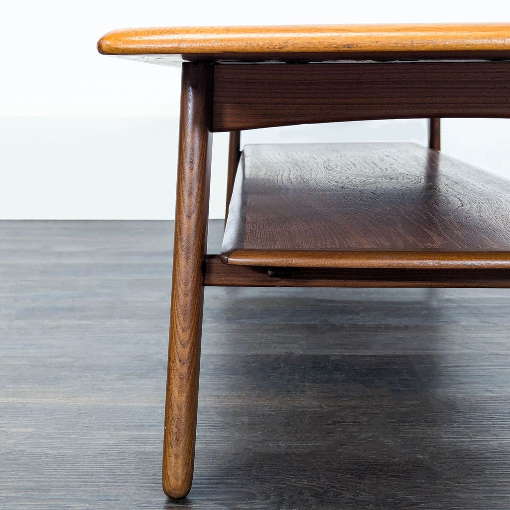 Mid-Century Coffee Table with Shelf