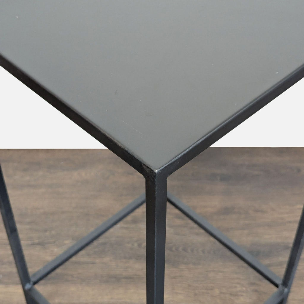 Room & Board Slim End Table in Natural Steel