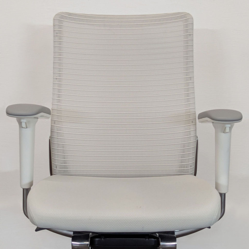 Room & Board Okamura Modern Mesh Office Chair with Adjustable Arms