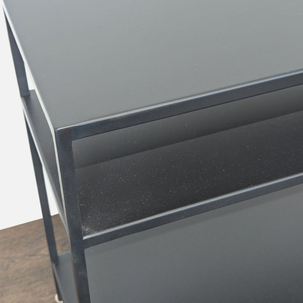 Room & Board Slim End Table in Natural Steel