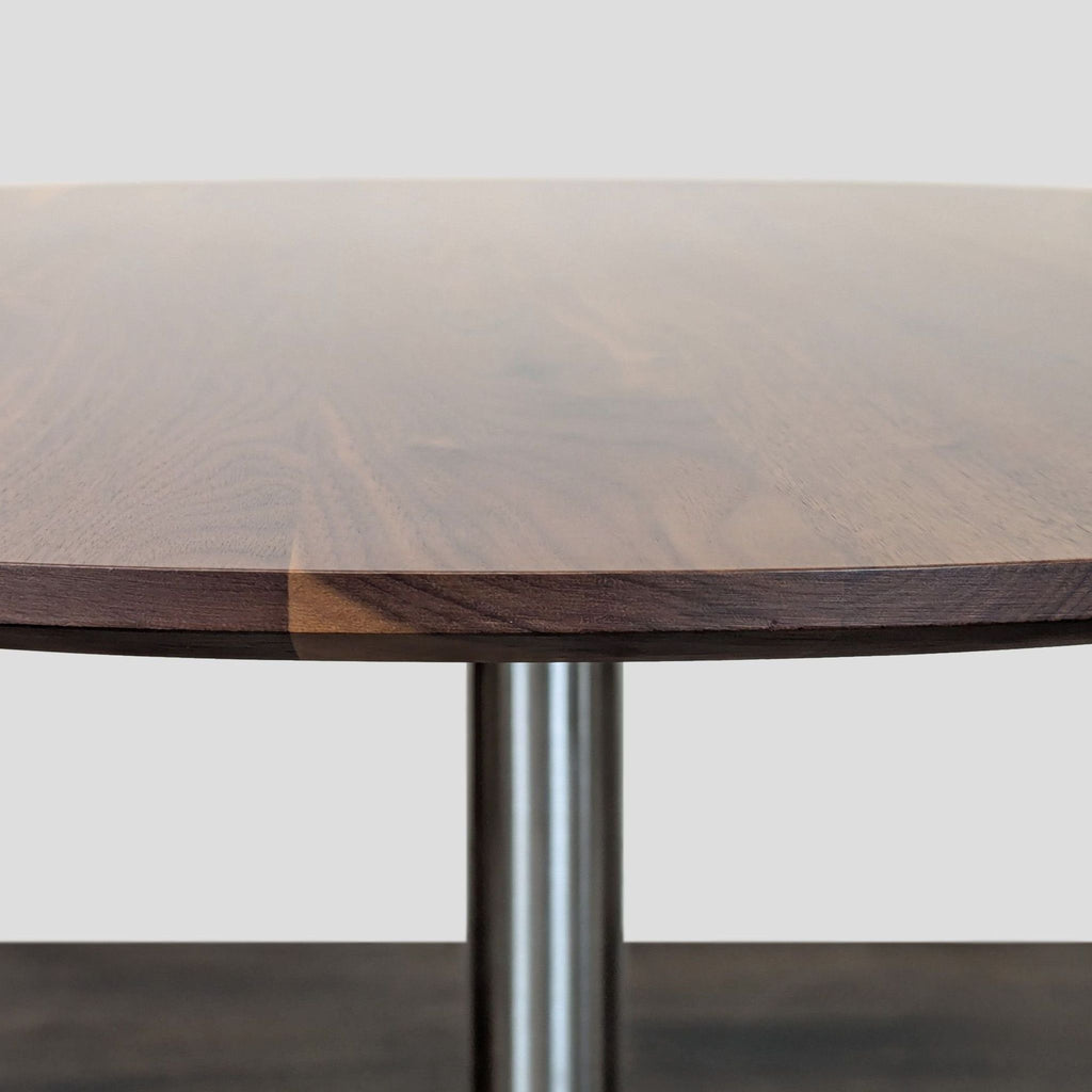 Room & Board Aria Modern 3-Piece Dining Set - Round Wood Table with 2 Chairs