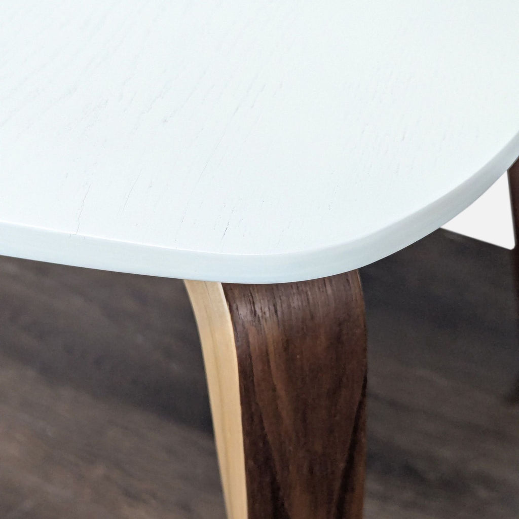 Room & Board Aria Modern 3-Piece Dining Set - Round Wood Table with 2 Chairs