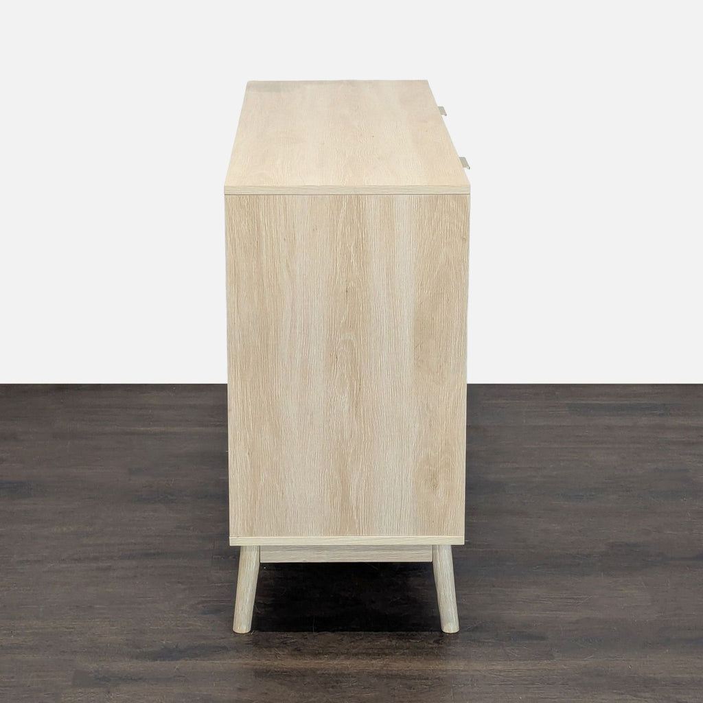 George Oliver Jermel Modern 4-Drawer Light Wood Dresser